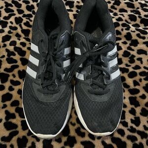 Adidas Men's Black and White Running Shoes adiprene +